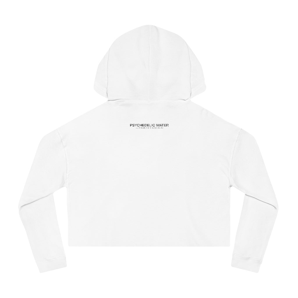RETROWAVE - Cropped Hooded Sweatshirt
