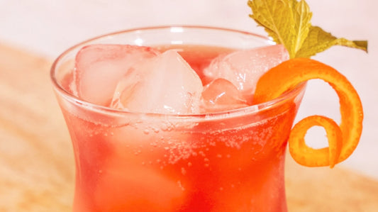 Rose and Orange Mocktail