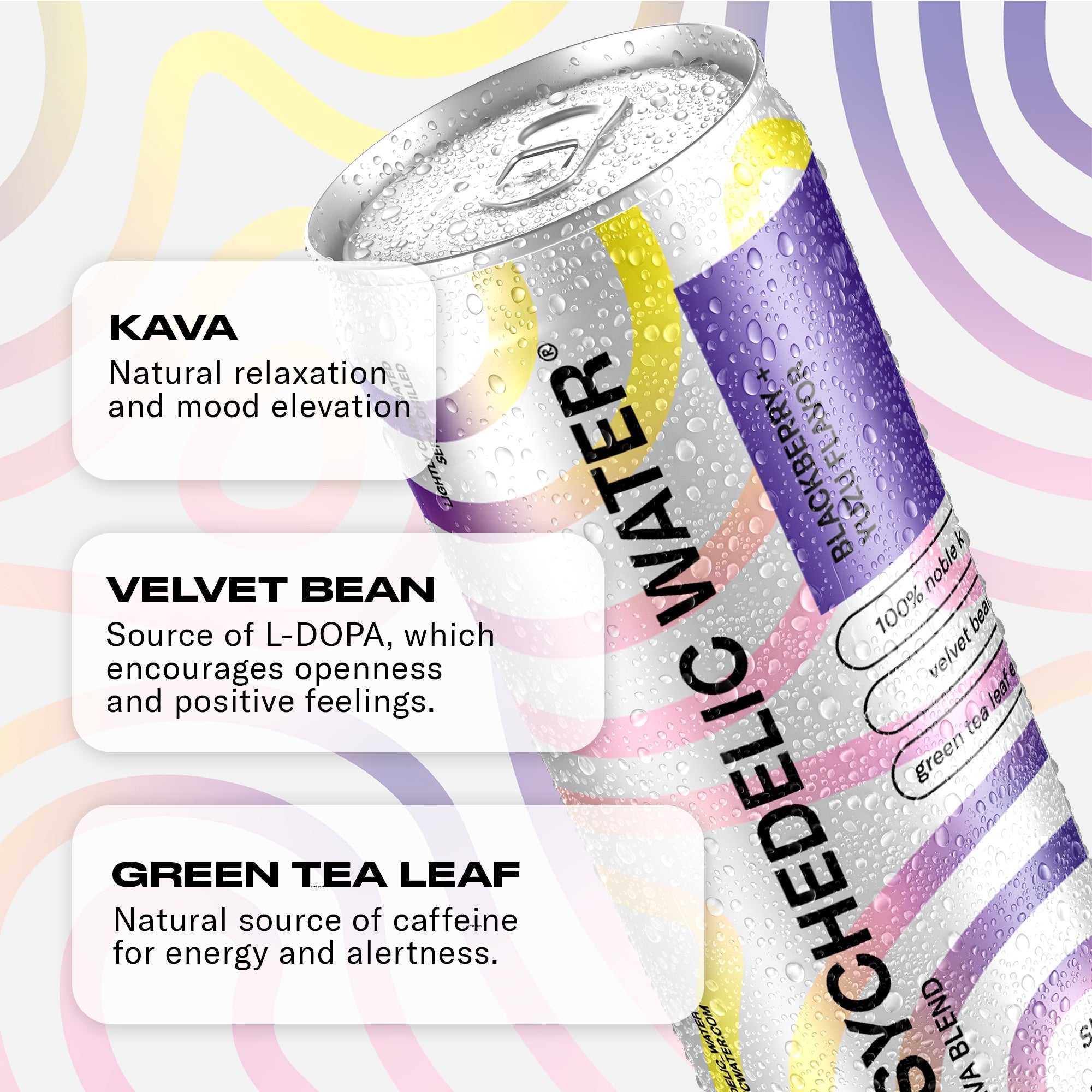 Kava, Velvet Bean, Green Tea Leaf