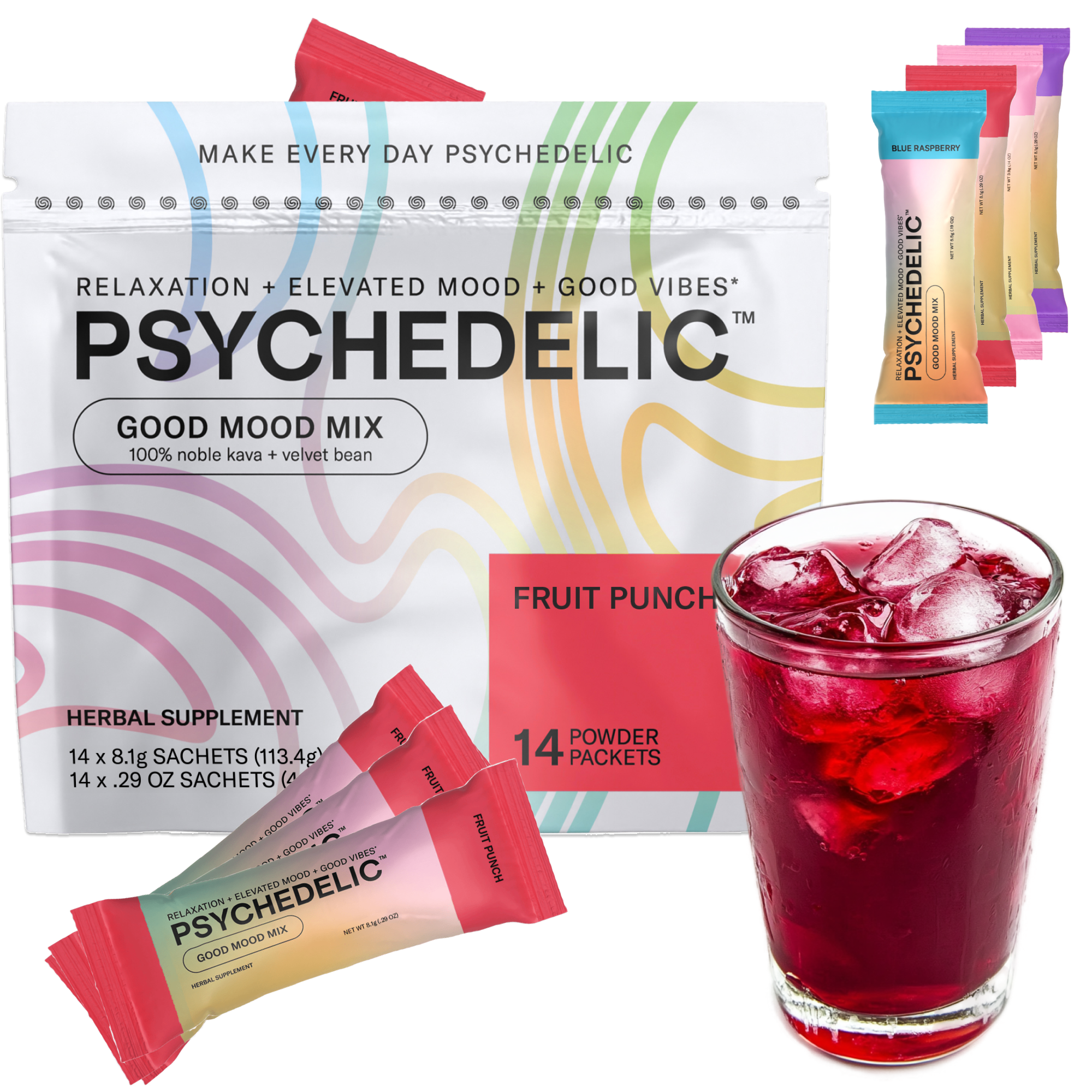 Fruit Punch pouch of 14