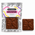 PSYCHEDELIC BROWNIE chocolate brownie, 20 g — packaging mockup